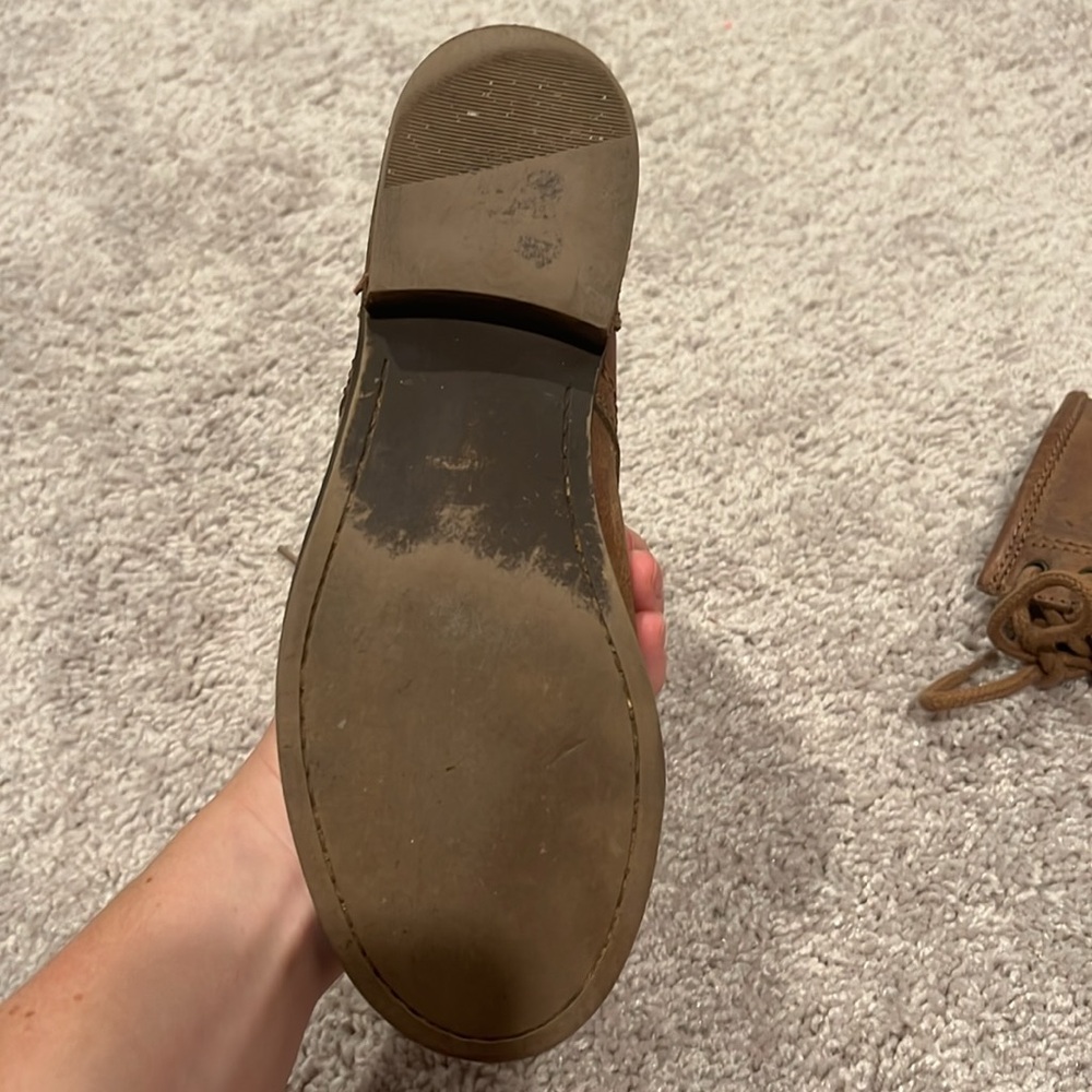 Steve Madden leather combat boots - Picture 7 of 7
